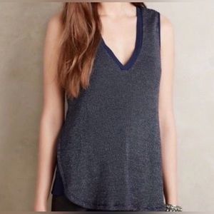 NWT Anthropologie Deletta Layered Lila Tank Top
